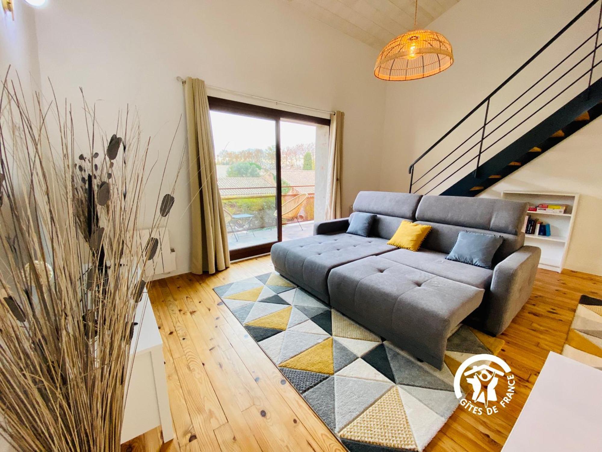 Loft Cocon Climatise - Imprenable Vue Sur Le Chateau Comtal Carcassonne Esterno foto